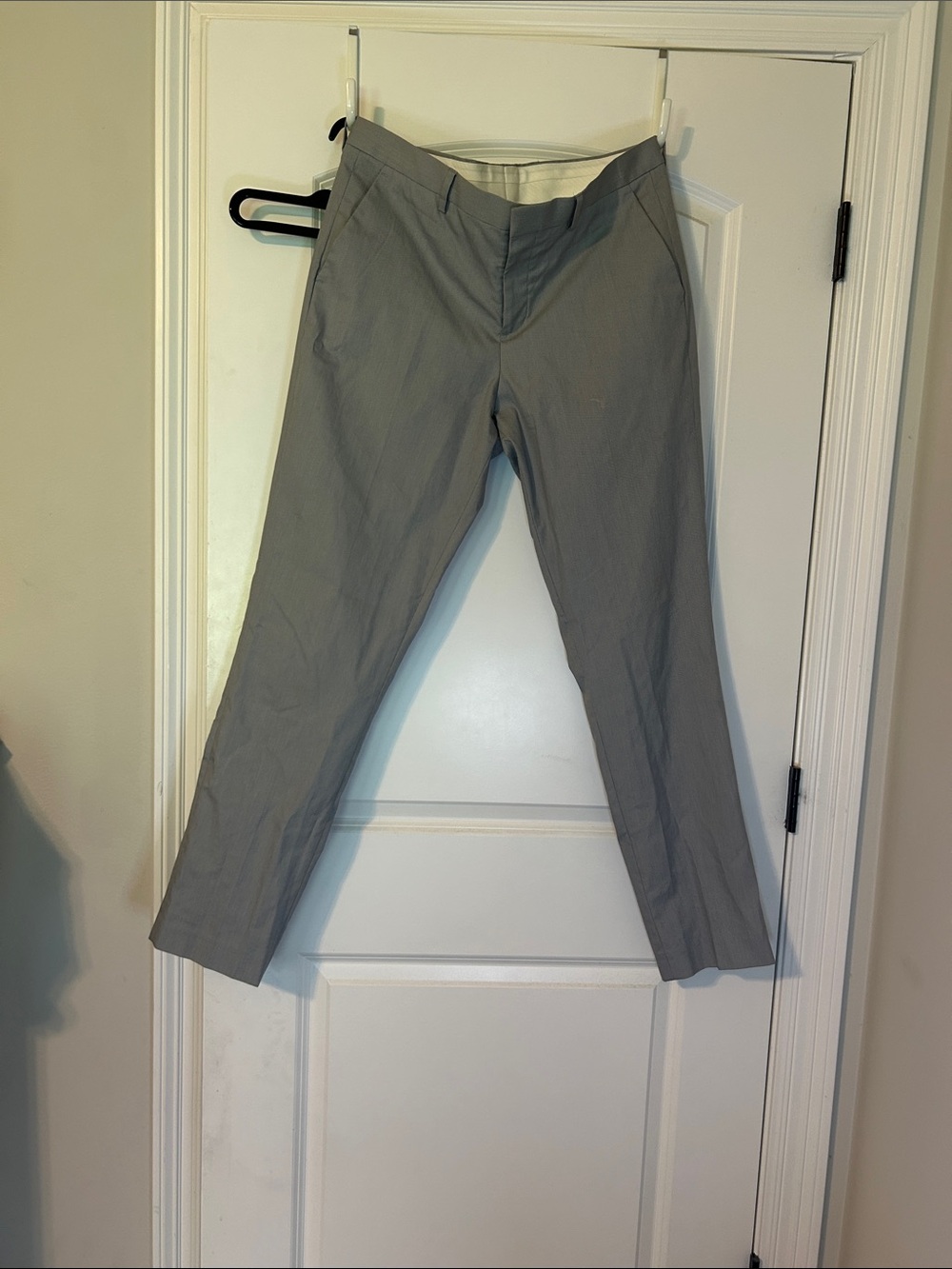 Express Men's Light Gray Chinos